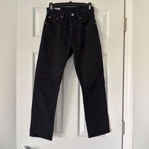 Levi’s 501 Black Women’s Straight Leg Jeans